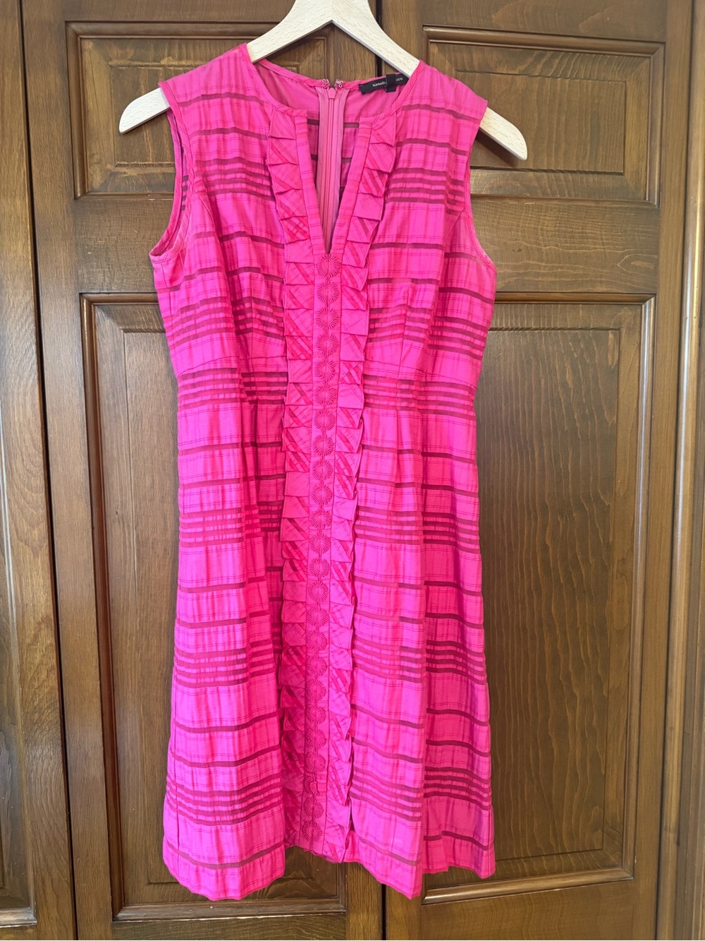 Nanette Lepore Hot Pink Sleeveless Mini Dress